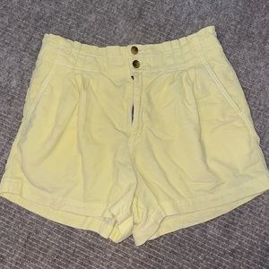 American Eagle Yellow Shorts
